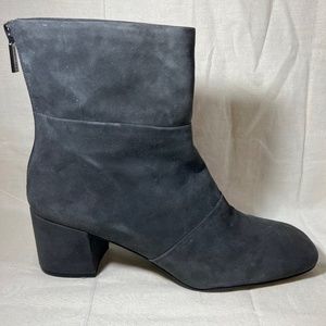Kenneth Cole New York Women's Eryc Square Toe Ankle Bootie Boot, asphault, 10 M
